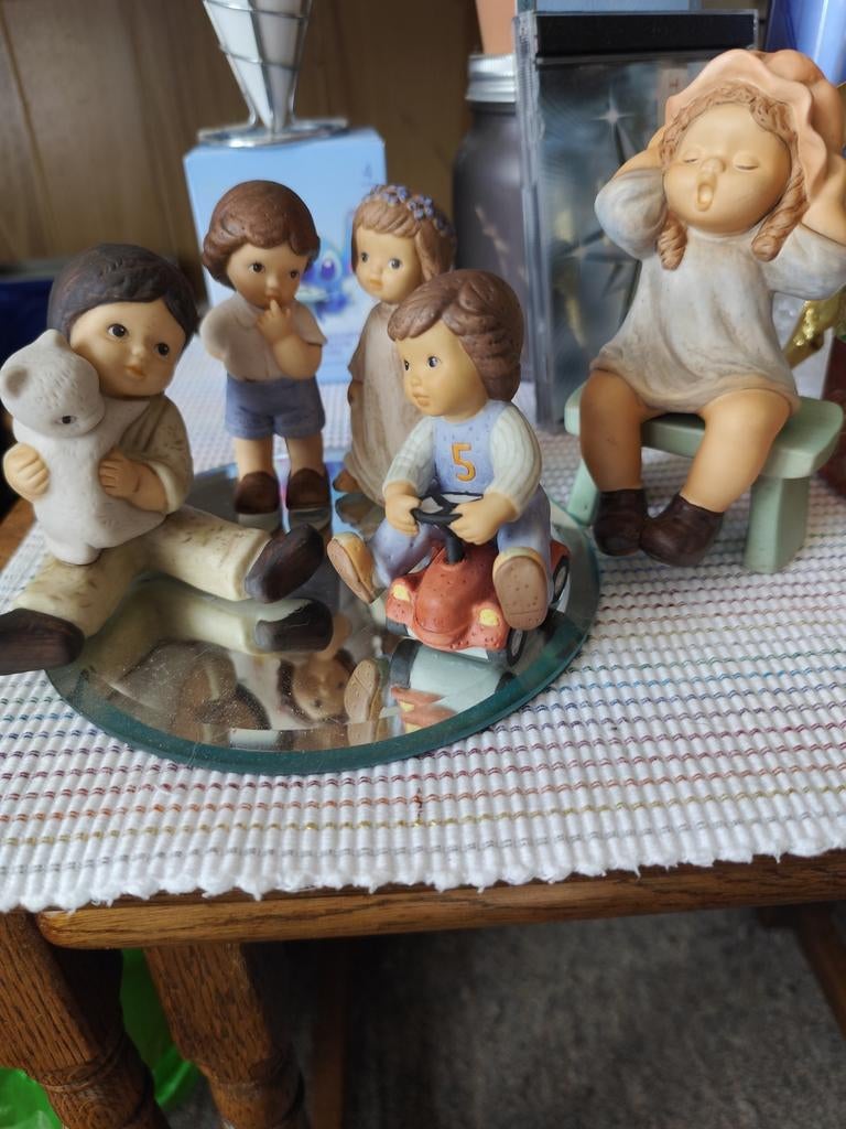 5 goebel nina en marco beeldjes, Ophalen, Zo goed als nieuw, Dier