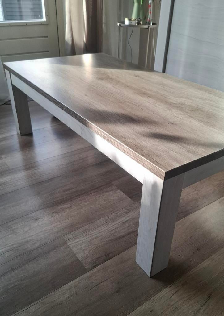 Leen Bakker salontafel - goede staat, Huis en Inrichting, Tafels | Salontafels, Ophalen, Kunststof, 100 tot 150 cm, 50 tot 100 cm
