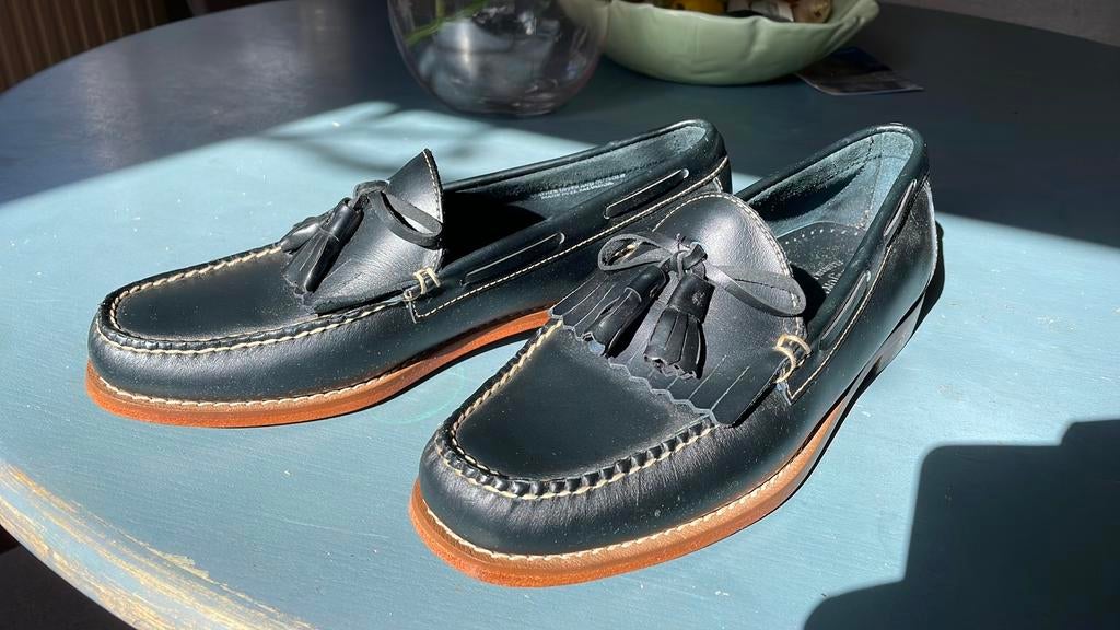 Weejuns moccassins  zwart leer 43, Kleding | Dames, Zwart, Nieuw, Ophalen of Verzenden, Espadrilles of Moccasins