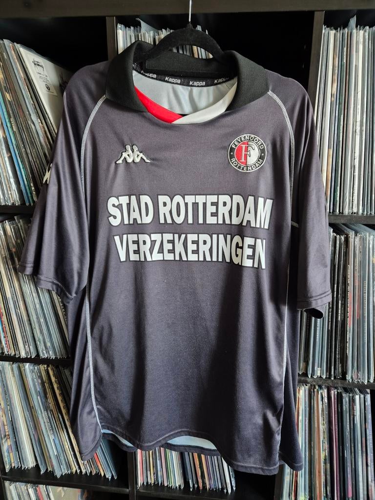 Vintage Feyenoord Uitshirt 2001/2002 - Maat 3XL, Groter dan maat XL, Ophalen of Verzenden, Gebruikt, Shirt