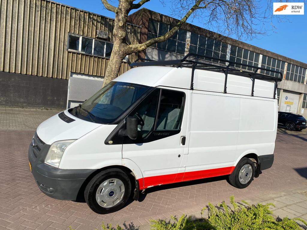 Ford Transit 280S 2.2 TDCI SHD * Airco * 2011 * Euro5 * Airb, Auto's, Bestelauto's, Voorwielaandrijving, Euro 5, Gebruikt, Zwart