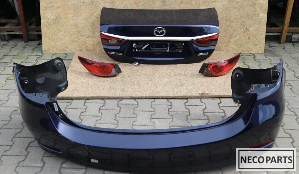 MAZDA 6 ACHTERKLEP ACHTERBUMPER BUMPER KLEUR 35J, Auto-onderdelen, Gebruikt, -, Ophalen of Verzenden, Mazda