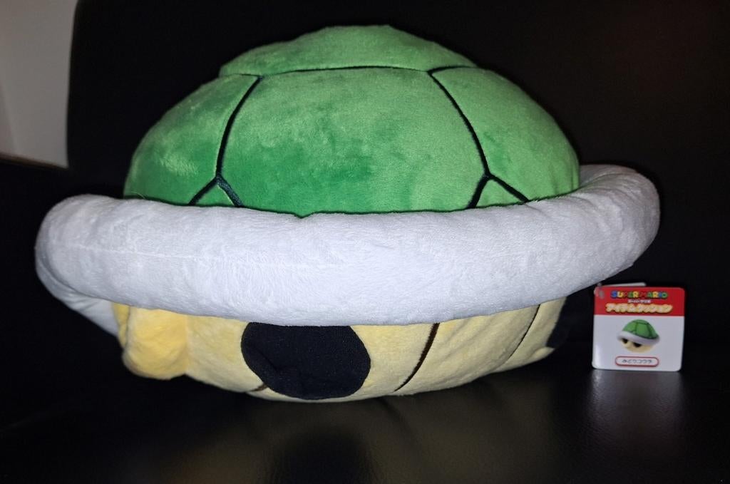Nieuwe grote knuffel (pluche) Green Koopa Shell Super Mario, Ophalen of Verzenden, Nieuw