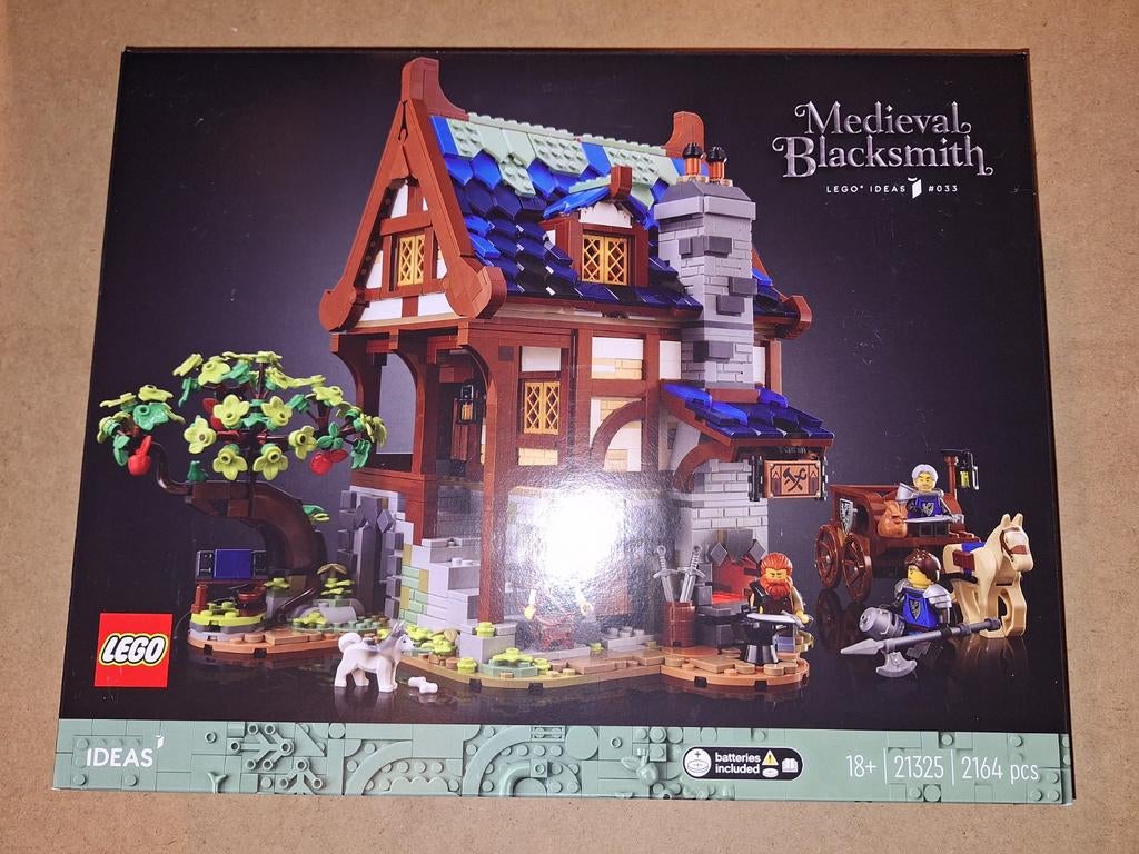 Lego 21325 medieval blacksmith, Ophalen of Verzenden, Nieuw
