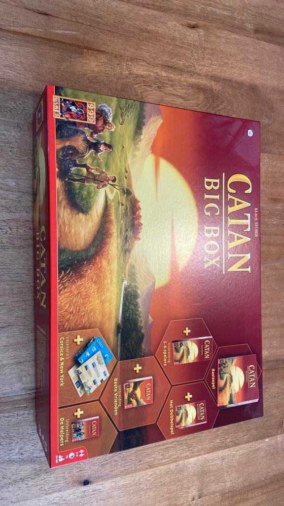 Catan Big Box, Vijf spelers of meer, Ophalen of Verzenden, Nieuw, Reisspel
