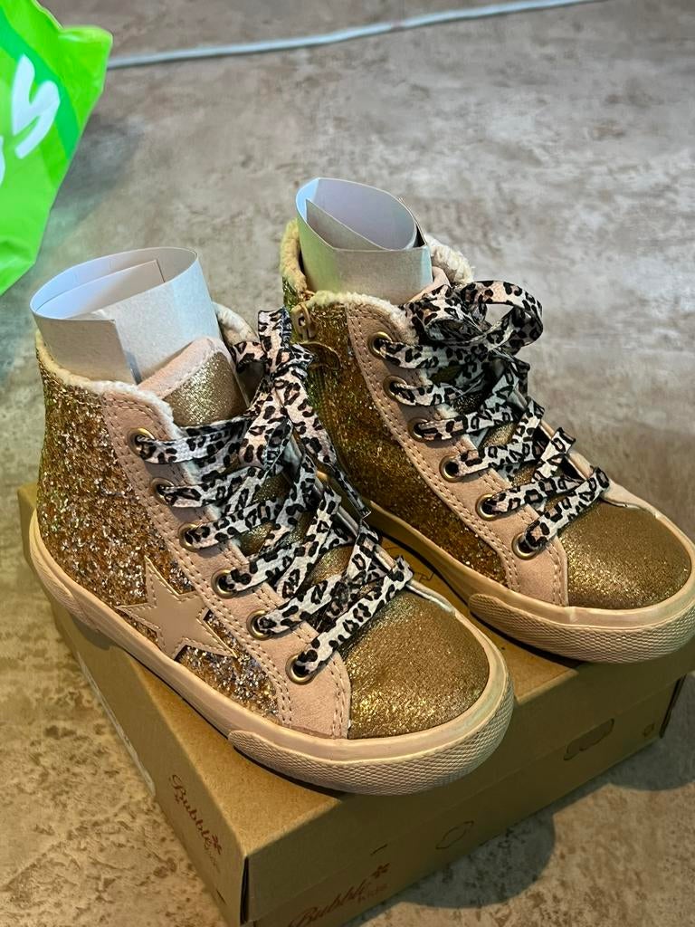 BUBBLE laarsjes maat 24 nieuw goud, Meisje, Bubble, Schoenen, Nieuw