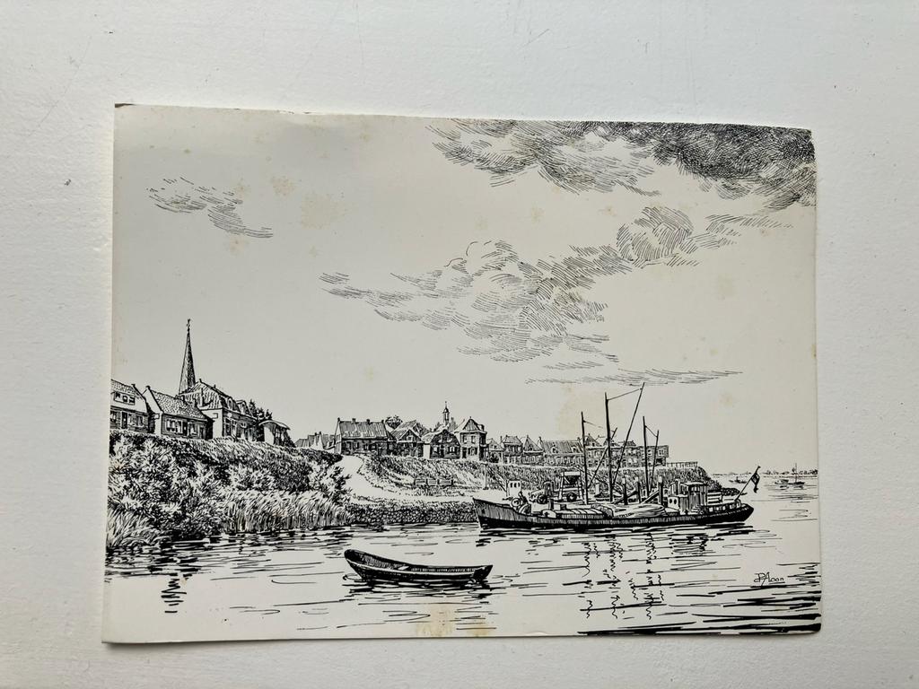 Kaart Ameide, NH gemeente, Ophalen of Verzenden, Noord-Holland