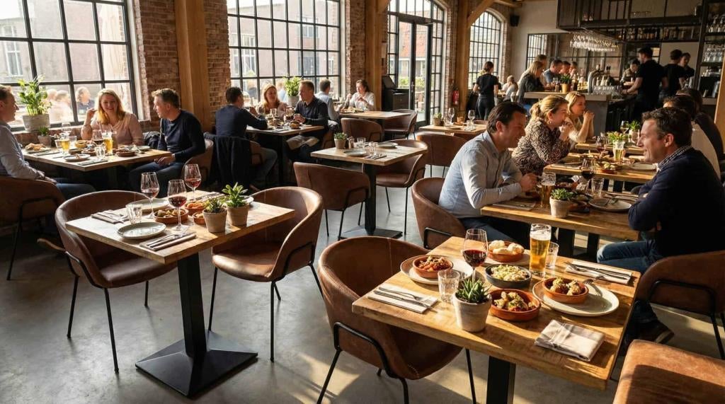 Horeca tafels mango hout 70x70cm met onderstel!   703, Rond, Nieuw, 200 cm of meer, 50 tot 100 cm