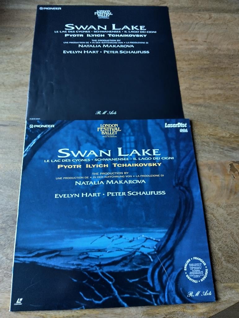 Swan Lake: London Festival Ballet * LaserDisc * Cd Video *, Alle leeftijden, Ophalen of Verzenden, Zo goed als nieuw