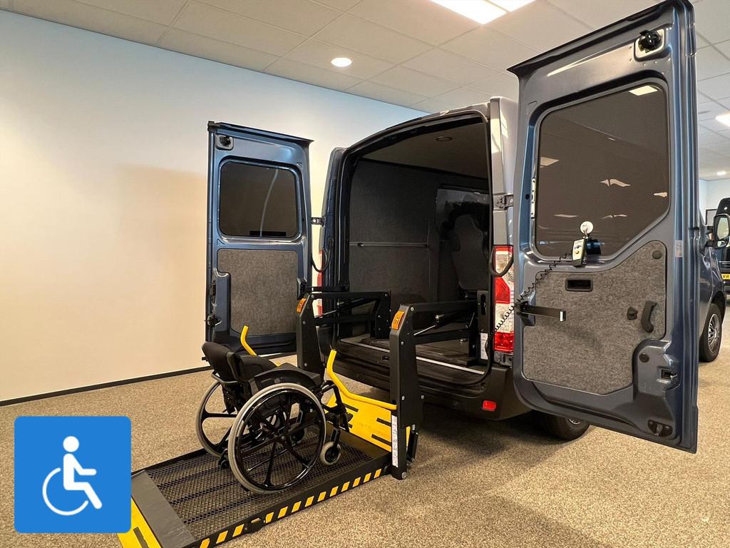 Renault Master L1H1 Rolstoelbus (airco), Auto's, 13 km/l, Gebruikt, Zwart, 4 cilinders