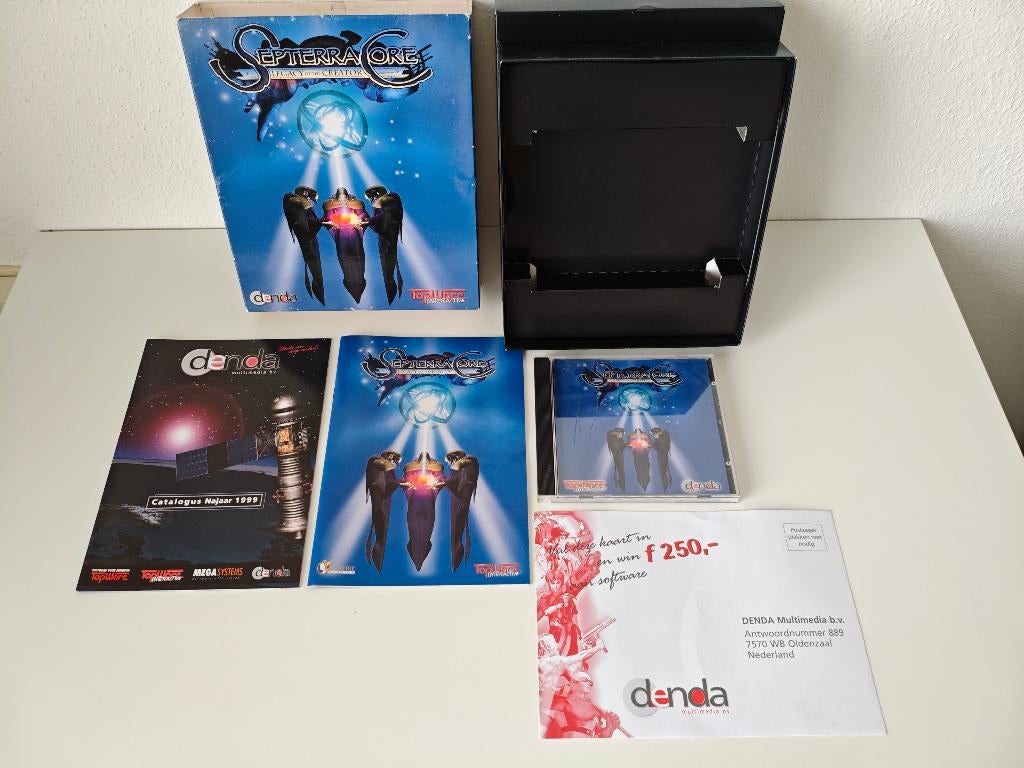 Septerra Core Big Box PC Game Spel, Avontuur en Actie, Gebruikt, 1 speler, Ophalen of Verzenden