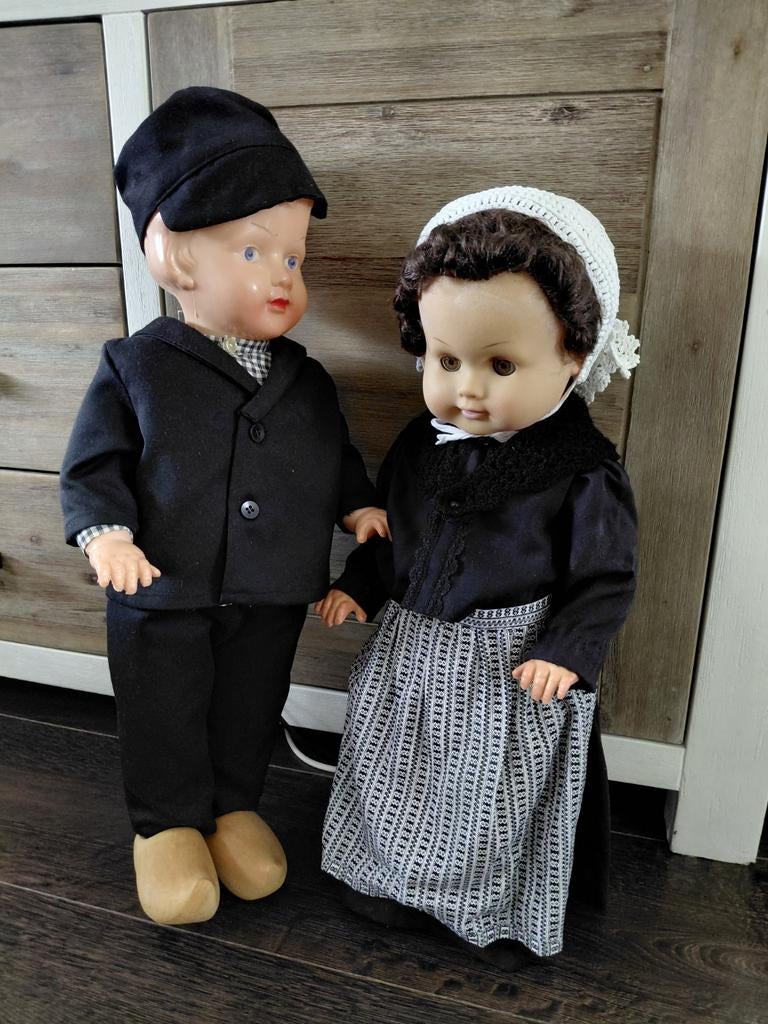 Vintage decoratiepoppen, Verzamelen, Poppen, Ophalen, Zo goed als nieuw, Pop