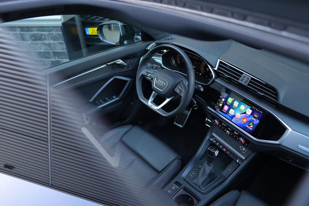 Audi Q3 Sportback 35 TFSI 3x S-Line| Pano| Matrix| Sonos| Ca, 12 maanden, 4 cilinders, 1505 kg, Bedrijf
