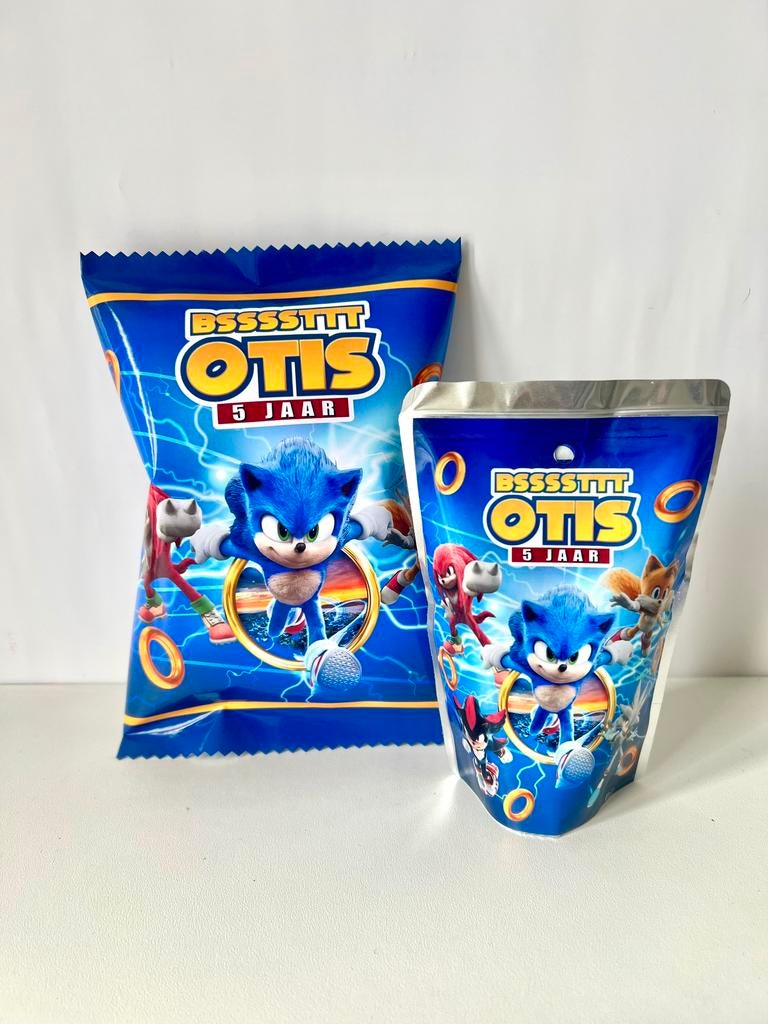 Sonic traktaties, alle thema’s mogelijk, Ophalen of Verzenden, Nieuw, Versiering, Verjaardag