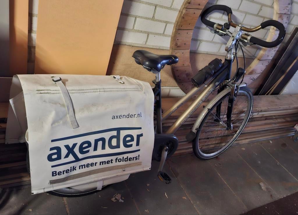 Trekking Star Damesfiets met fietstas, Fietsen en Brommers, 56 cm of meer, Ophalen, Gebruikt, Overige merken