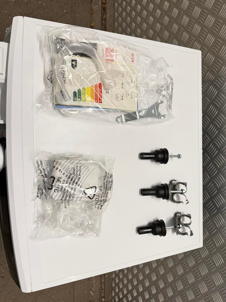 AEG 9000 Series AbsoluteCare (Zout) Wasmachine 8kg Nieuw, Witgoed en Apparatuur, 8 tot 10 kg, Ophalen of Verzenden, Zo goed als nieuw