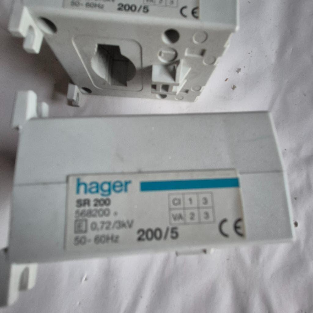 HAGER SR stroommeettransformator, Ophalen of Verzenden, Nieuw