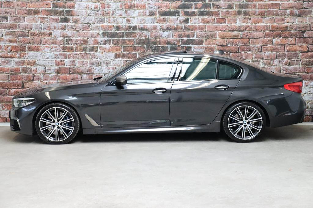 BMW 5 Serie Sedan M550i xDrive High Executive M Sport Pakket, Automaat, Stoelverwarming, Gebruikt, 2000 kg