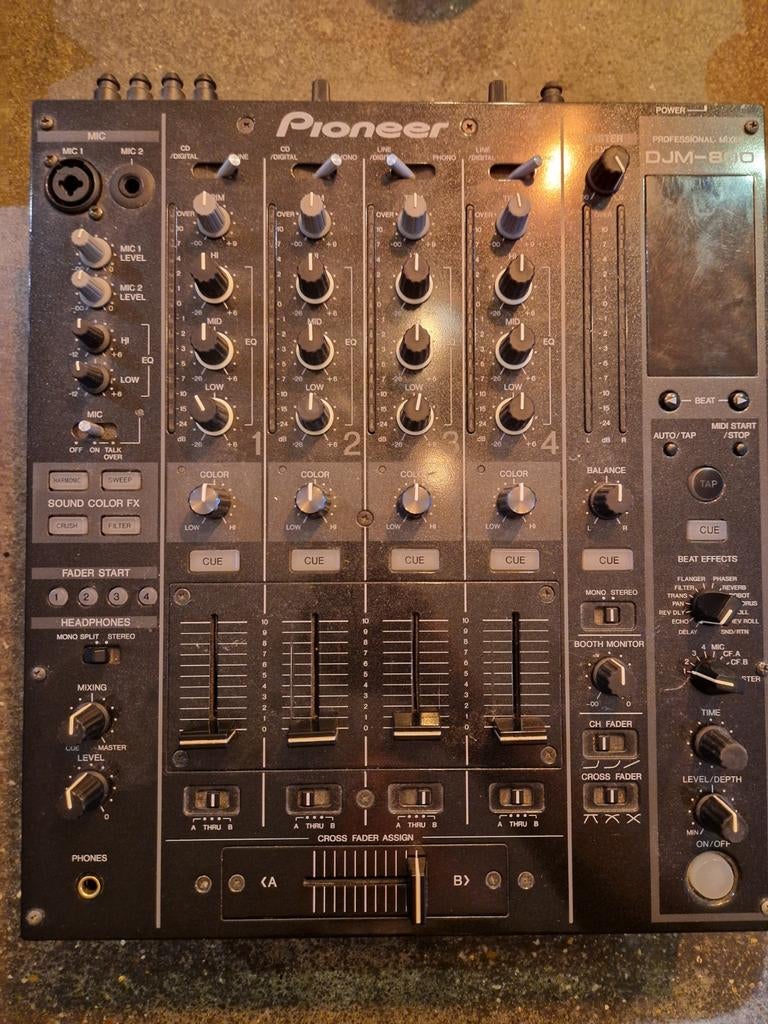Pioneer DJM-800, Ophalen of Verzenden, Gebruikt, Minder dan 5 kanalen