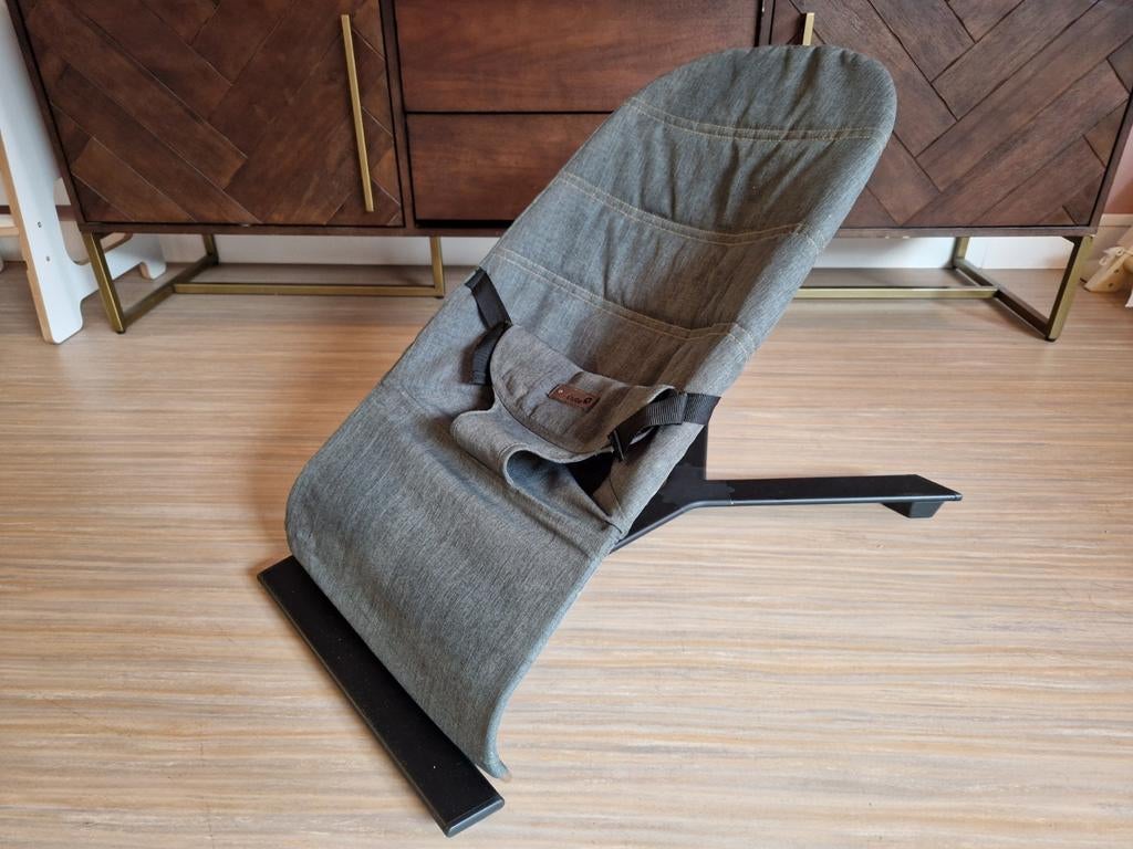 Qute Q-bouncer wipstoeltje - Zo goed als nieuw, Ophalen, Zo goed als nieuw, Wipstoel, Overige merken