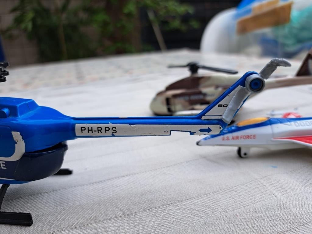 Leuke collectie vliegtuigen en helikopters, gebruikt, Ophalen of Verzenden, Gebruikt, Vliegtuig