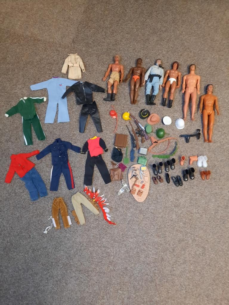 Mattel Big Jim, Ophalen, Zo goed als nieuw