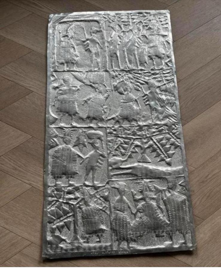 Zeldzaam kunstwerk van Nigeriaanse kunstenaar Asiru Olatunde, Ophalen of Verzenden