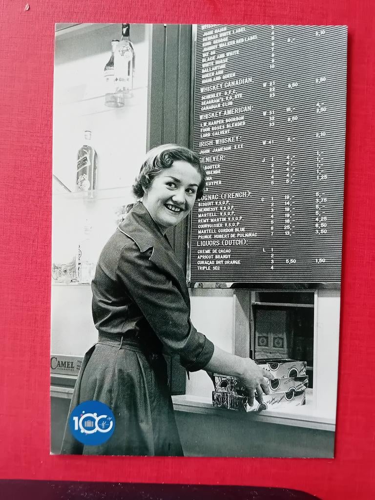 Ansichtkaart 100 jaar Schiphol, Ophalen of Verzenden, Kaart, Foto of Prent