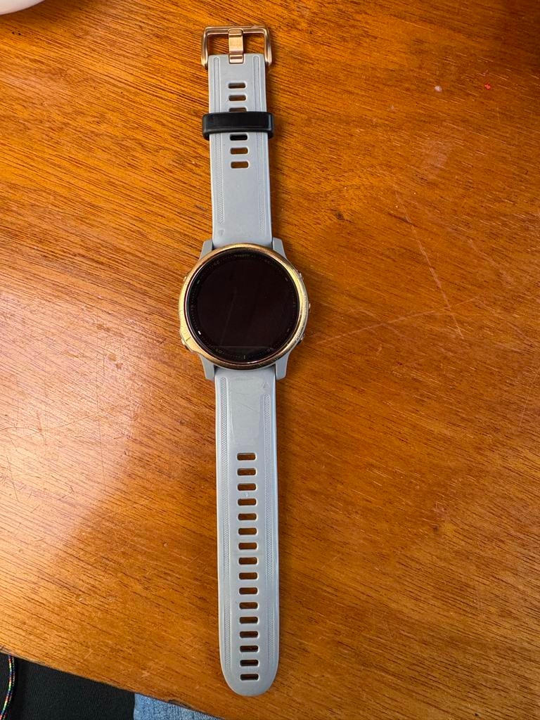 Garmin Fenix 6s Sapphire, Gebruikt, Ophalen of Verzenden, Waterdicht, Grijs