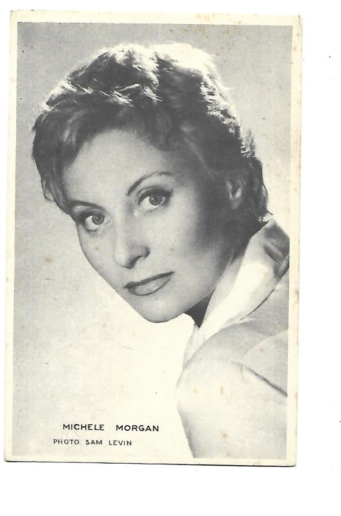 Michele Morgan, Verzenden, 1960 tot 1980, Ongelopen, Sterren en Beroemdheden