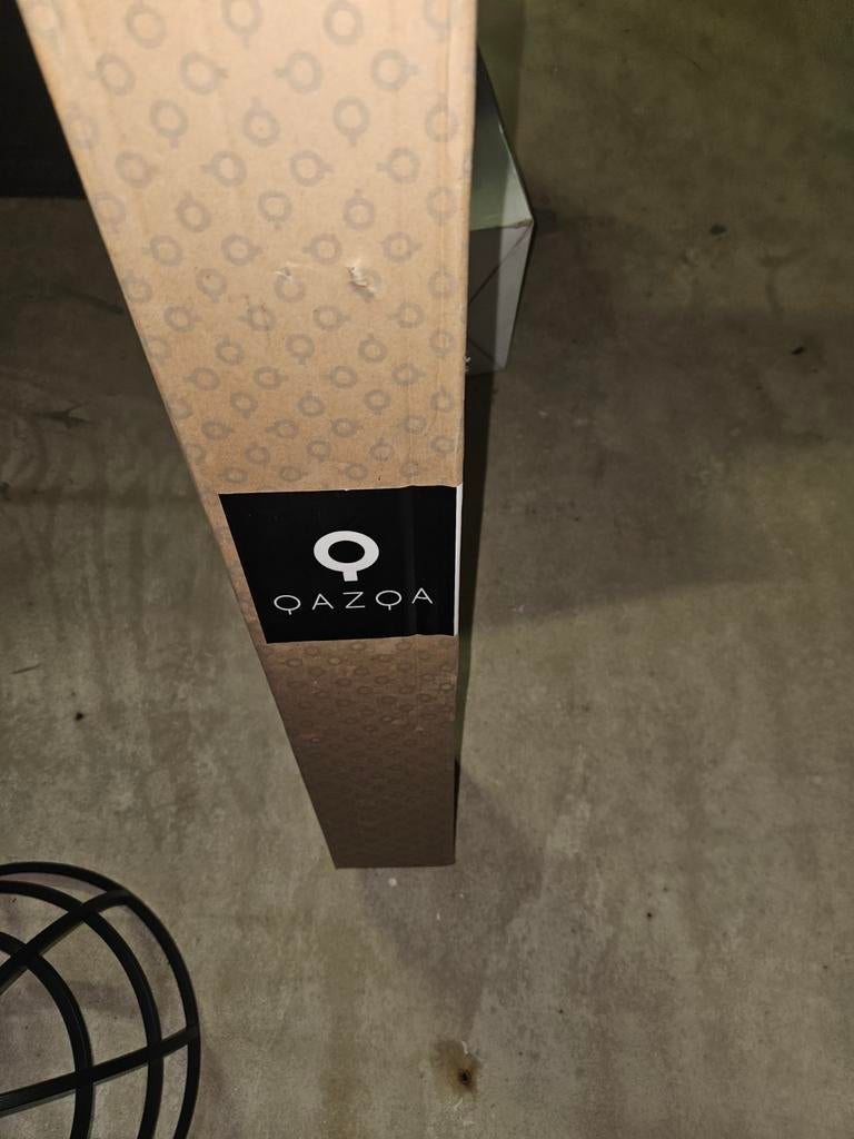 Qazqa Tripod FL Black vloerlamp met kap nieuw, Huis en Inrichting, Lampen | Vloerlampen, Ophalen