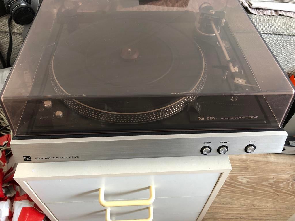Dual 626 automatic Direct Drive vintage Turtable, Audio, Tv en Foto, Platenspelers, Ophalen, Pitch-regelaar, Zo goed als nieuw