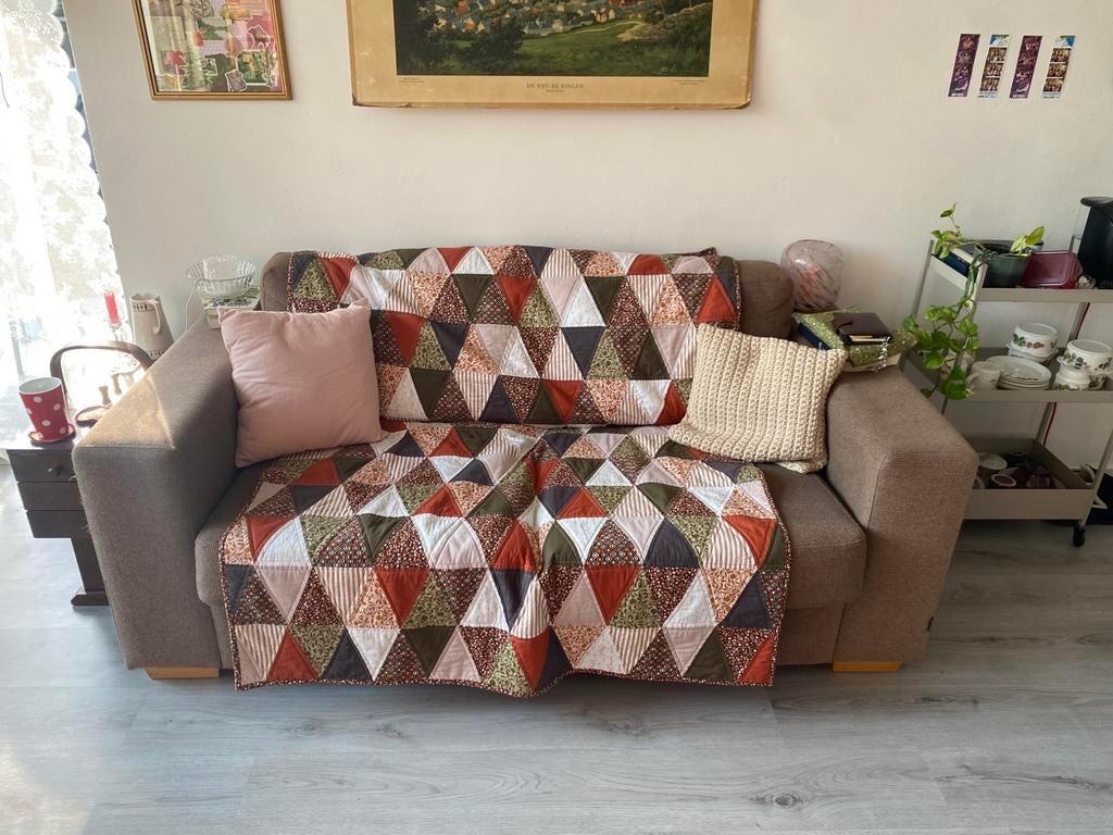 Gratis tweezitter bank, Ophalen, Gebruikt, Stof