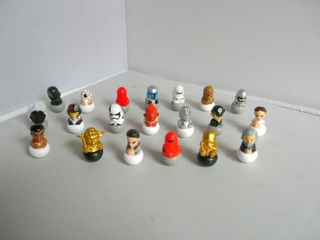 star wars # Emte 20 verschillende poppetjes (complete serie), Overige supermarkten, Ophalen of Verzenden
