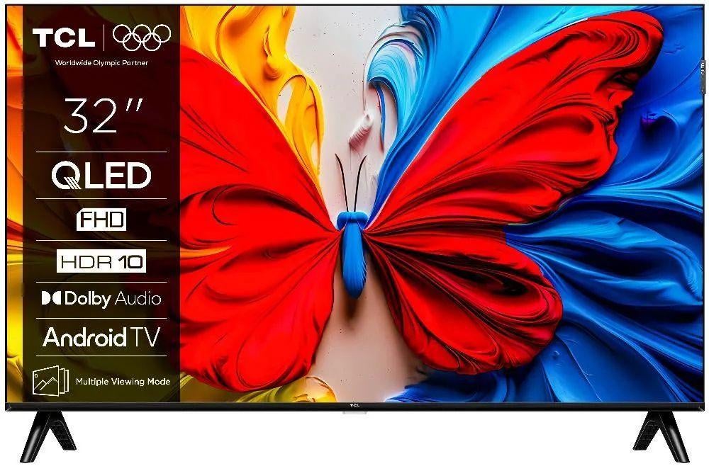 TCL 32S59K 81 cm Full HD Wifi Android Smart QLED TV nieuw, Audio, Tv en Foto, Televisies, Ophalen, QLED, 50 Hz, Nieuw