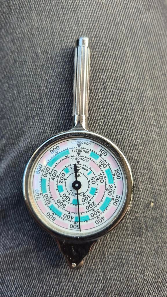 Kaartmeter met hoesje, Ophalen of Verzenden