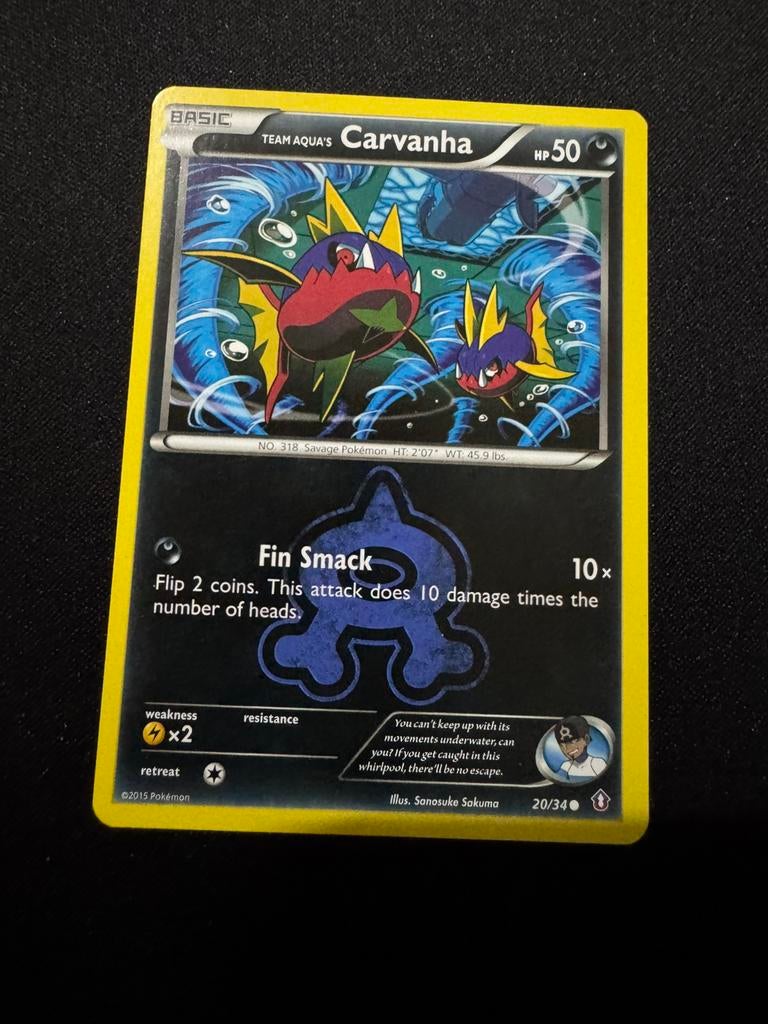 Team Aqua's Carvanha (DCR 20), Ophalen of Verzenden, Zo goed als nieuw