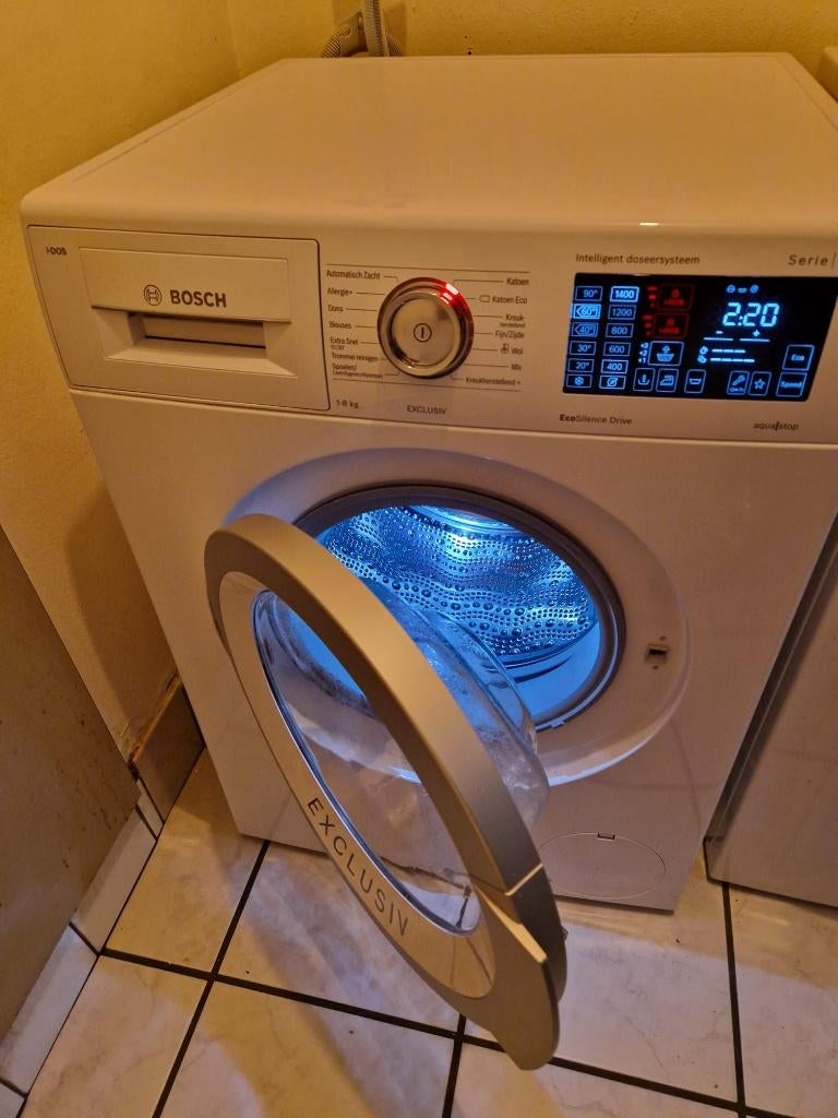 Bosch wasmachine 8kg, Witgoed en Apparatuur, Wasmachines, 1200 tot 1600 toeren, 8 tot 10 kg, Ophalen of Verzenden, Zo goed als nieuw