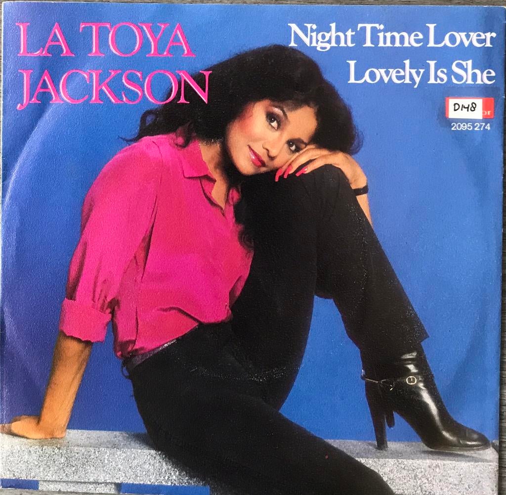 La Toya Jackson - Night time lover (NL’80) ALS NIEUW, Verzenden, Zo goed als nieuw, Pop