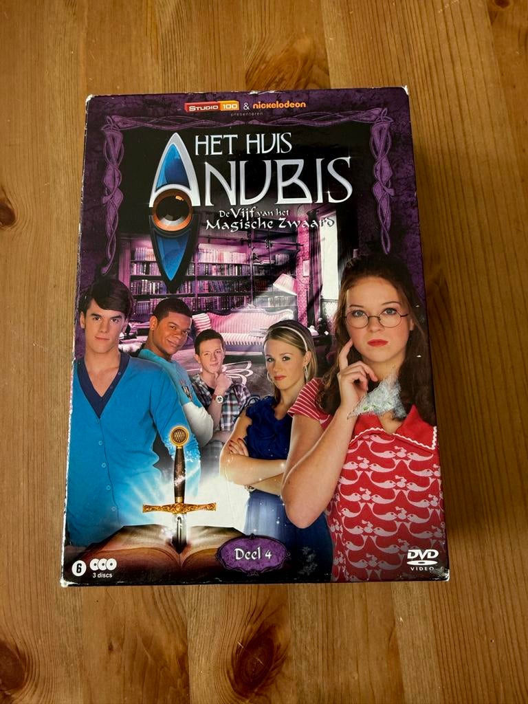 Het Huis Anubis: De Vijf van het Magische Zwaard Deel 4, Avontuur, Gebruikt, Verzenden, Boxset