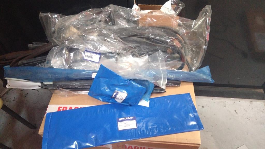 Land Rover Series Deuronderdelen & Afdichtingen Kit, Land Rover, Achterklep, Voor, Nieuw