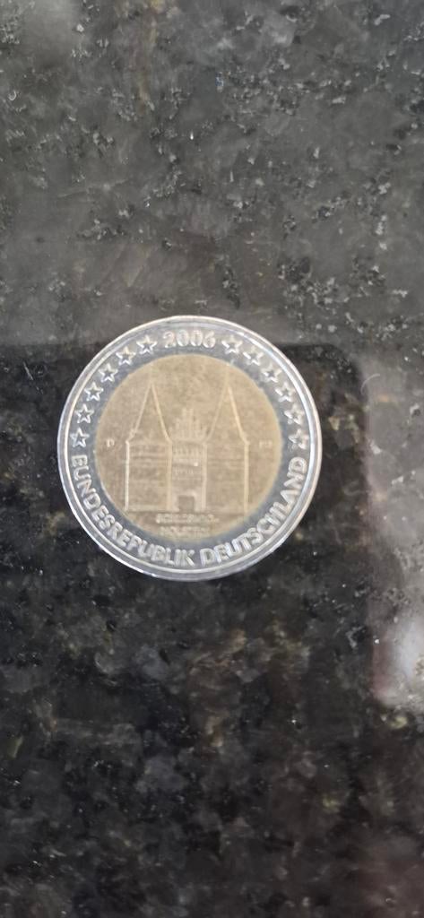 2 Euro munt Duitsland 2006 - Holstentor Lübeck, Ophalen of Verzenden