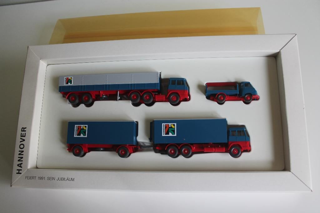 Wikingset Hannover 750 jaar, Ophalen of Verzenden, Zo goed als nieuw, Bus of Vrachtwagen, Wiking