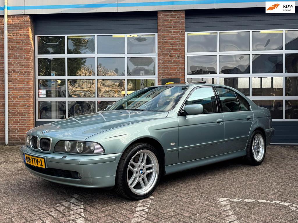 BMW 5-serie 540i individual V8 automaat, Leder + mem, xenon,, Auto's, BMW, Automaat, Achterwielaandrijving, Gebruikt, 8 cilinders