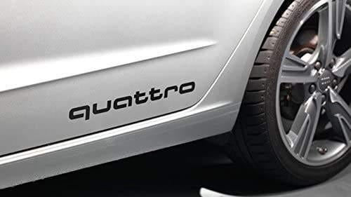 Audi quattro logo sticker, Ophalen of Verzenden, Nieuw, Auto of Motor