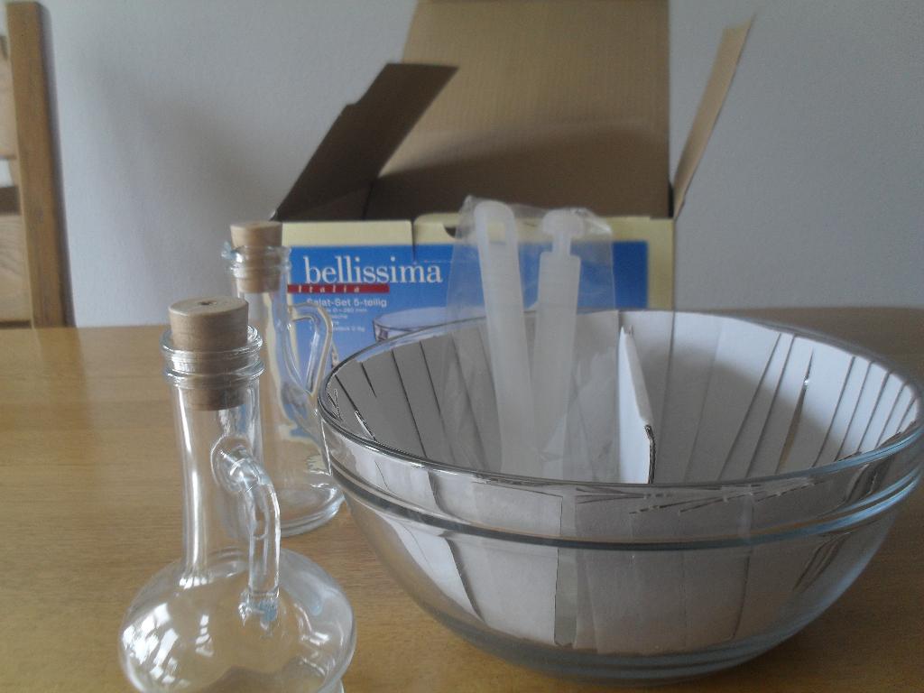 Saladeset 5-delig nieuw in doos, merk Bellissima, Huis en Inrichting, Keuken | Keukenbenodigdheden, Ophalen, Nieuw