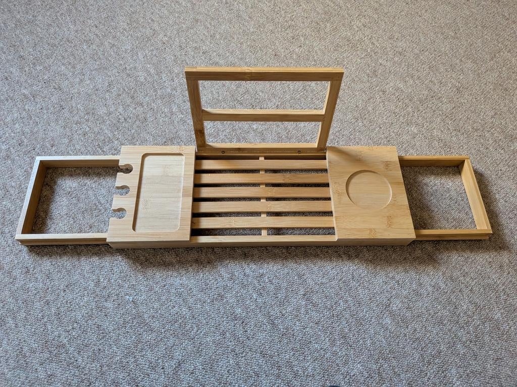 Bamboe badplank uitschuifbaar, Ophalen of Verzenden