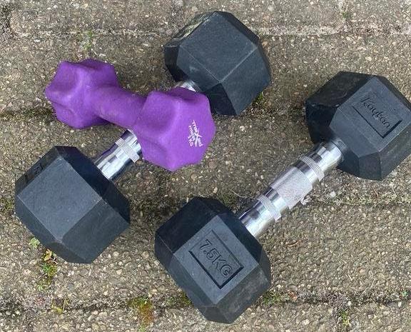 Gewichten 3 kg en 2x 7,5 kg, Ophalen of Verzenden