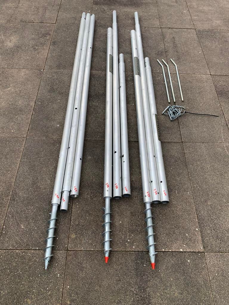 3x Timmy Steekstokken - Grondankers voor boat, Watersport en Boten, Ophalen, Nieuw, Overige typen