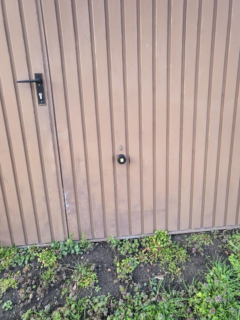 Kantel poort  metaal, Tuin en Terras, Minder dan 250 cm, Schuur, Ophalen of Verzenden, Zonder ramen